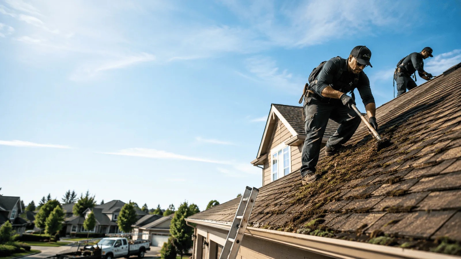 Roof Moss Removal in Glassboro, NJ near me